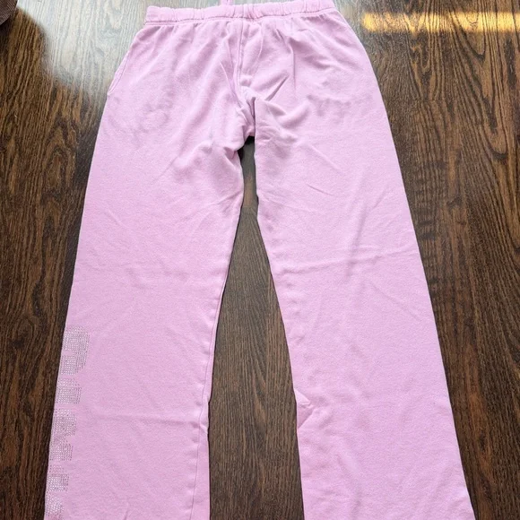 Victoria Secret Pink bling boyfriend sweatpants xs - Picture 4 of 4